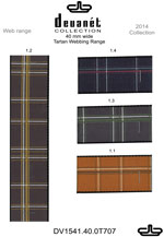 Devanet 1541.40.0t707 Tartan webbibing for belts